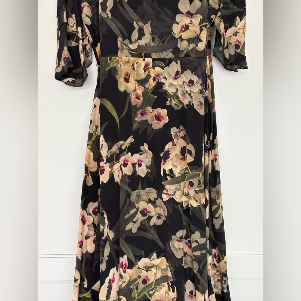 AllSaints Delana Francoise floral-print wrap maxi dress - Picture 6 of 8